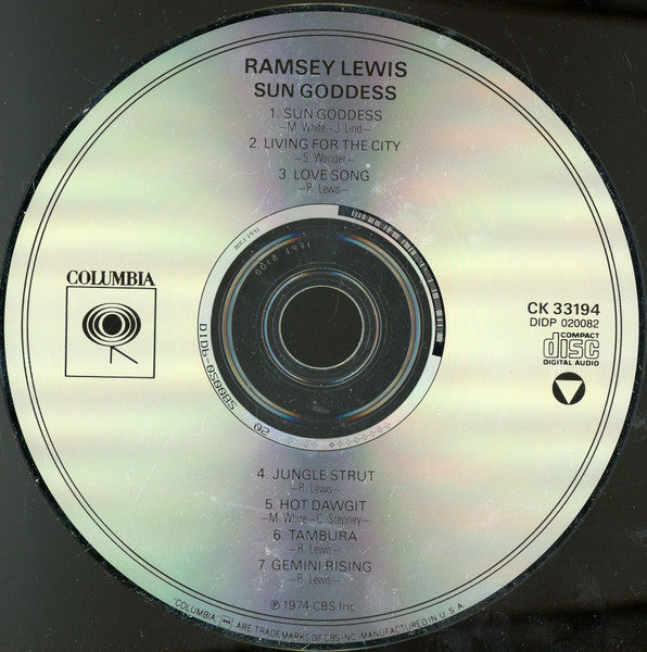Ramsey Lewis : Sun Goddess (CD, Album, RE)