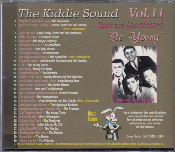 Various : The Kiddie Sound  Vol.11 (CDr, Comp)