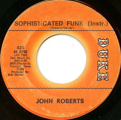 John Roberts : Sockin' 1-2-3-4 (7", Single)