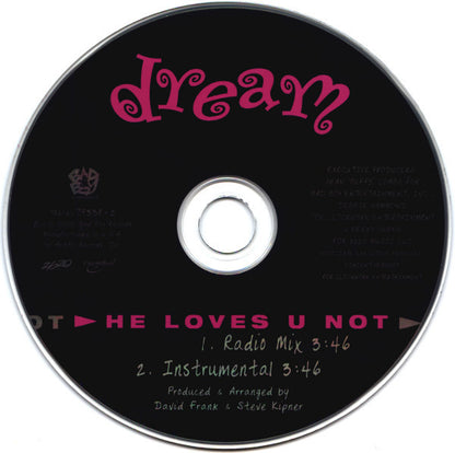 Dream : He Loves U Not (CD, Single)