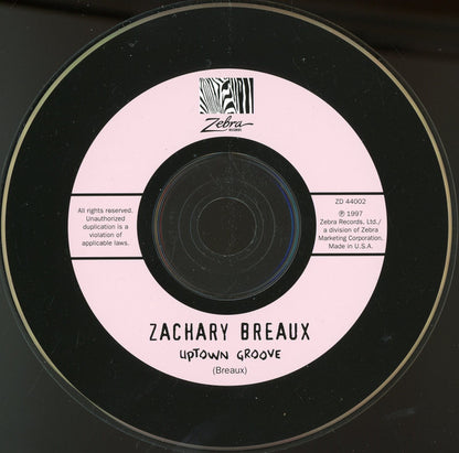 Zachary Breaux : Uptown Groove (CD, Album)