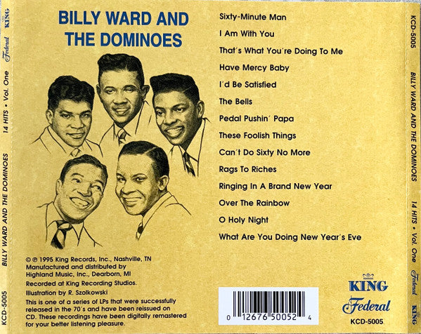 Billy Ward And The Dominoes* : 14 Hits - Volume One (CD, Comp, RE)