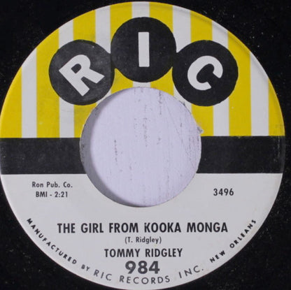 Tommy Ridgley : In The Same Old Way / The Girl From Kooka Monga (7")