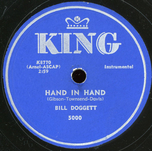Bill Doggett : Slow Walk / Hand In Hand (10")