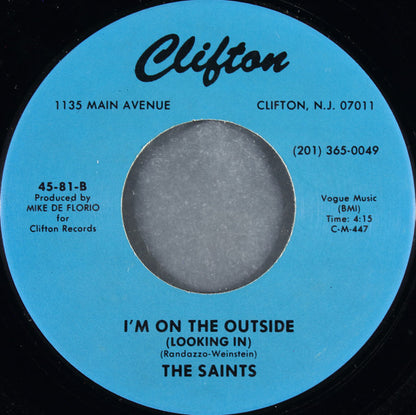 The Saints (38) : I'm So Young (7")