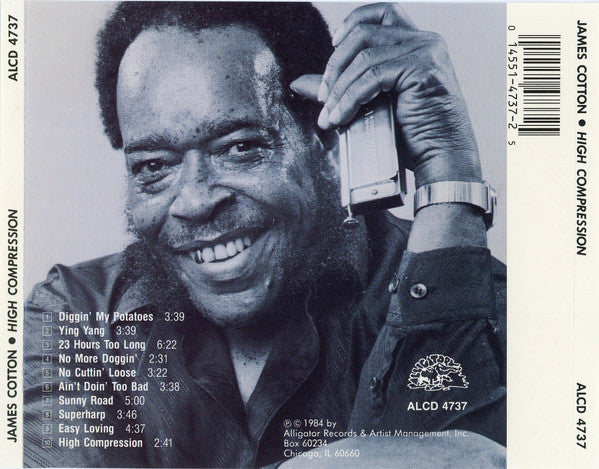 James Cotton : High Compression (CD, Album)