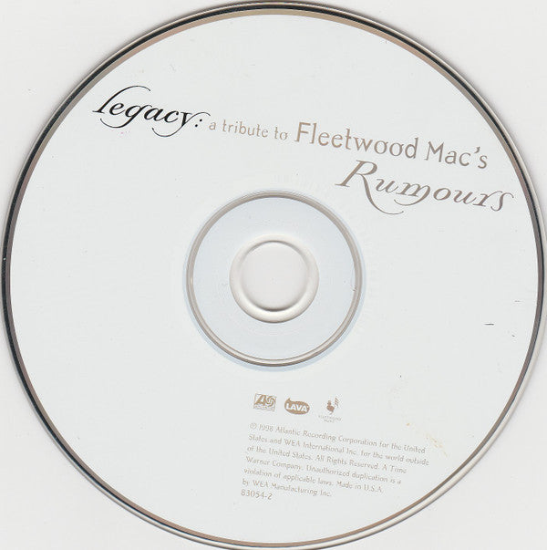 Various : Legacy: A Tribute To Fleetwood Mac's Rumours (HDCD, Album)