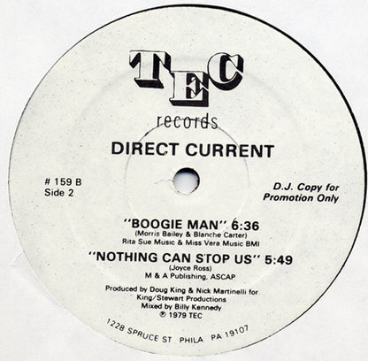 Direct Current : Direct Current (LP, Album, Promo)