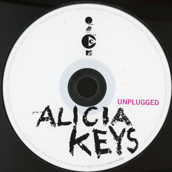 Alicia Keys : Unplugged (CD, Album, Copy Prot.)