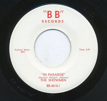 The Showmen : In Paradise / Take It Baby (7", Single)