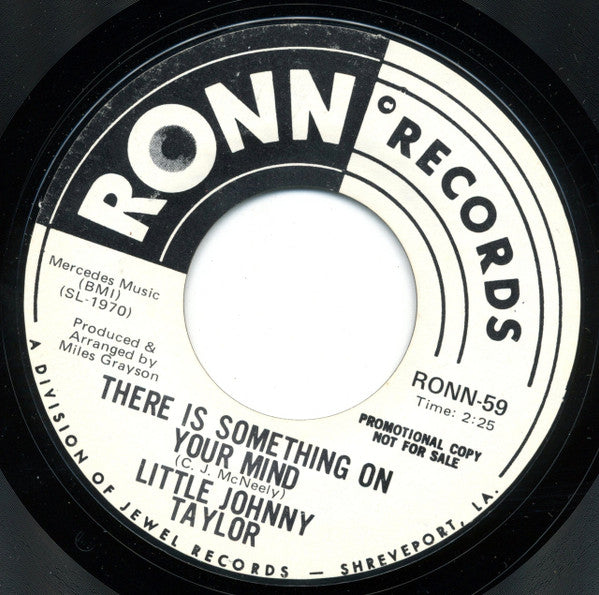 Little Johnny Taylor : It's My Fault Darling (7", Single, Promo, Styrene)
