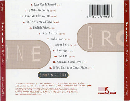 Brownstone : Still Climbing (CD, Album)