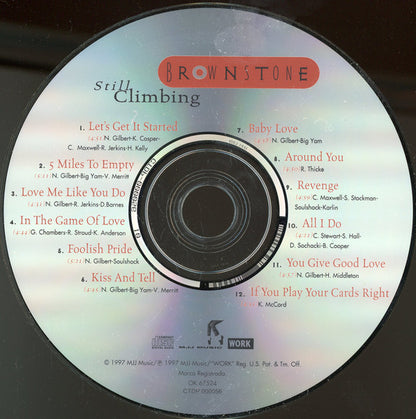 Brownstone : Still Climbing (CD, Album)