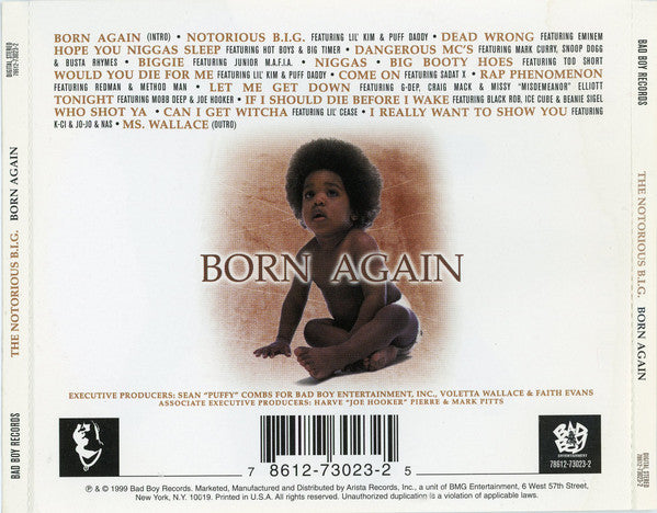 Notorious B.I.G. : Born Again (CD, Album, All)