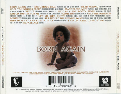Notorious B.I.G. : Born Again (CD, Album, All)