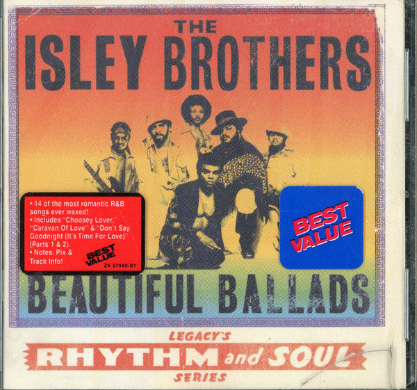 The Isley Brothers : Beautiful Ballads (CD, Comp)