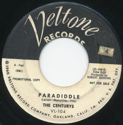 The Centurys (5) : Strollin Time (7", Promo)