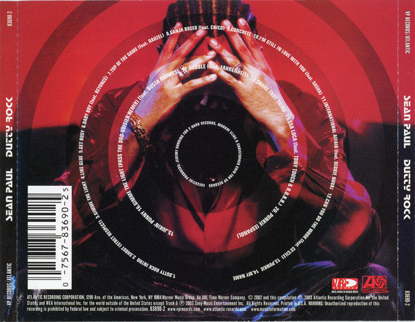 Sean Paul : Dutty Rock (CD, Album, RE)