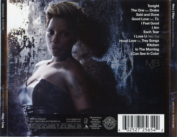 Mary J. Blige : Stronger With Each Tear (CD, Album)