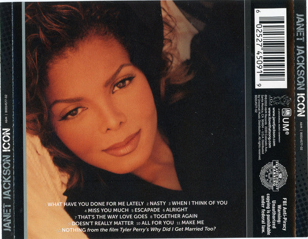 Janet Jackson : Icon Number Ones (CD, Comp)