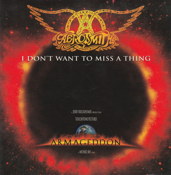 Aerosmith : I Don't Want To Miss A Thing (CD, Single)