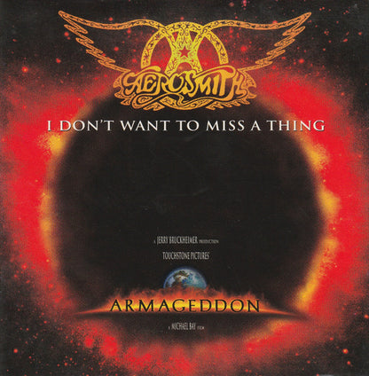 Aerosmith : I Don't Want To Miss A Thing (CD, Single)