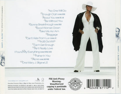 Mary J. Blige : The Breakthrough (CD, Album)