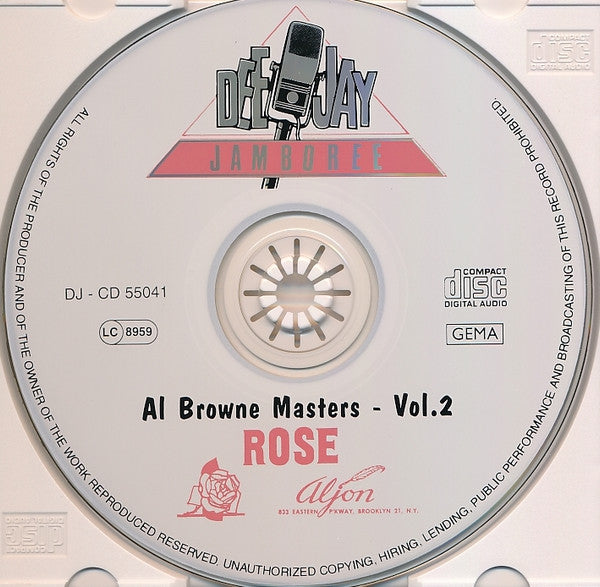 Various : Brooklyn's Doo-Wop Sound - Al Browne's Aljon Masters Vol.2 (CD, Comp)