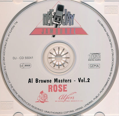 Various : Brooklyn's Doo-Wop Sound - Al Browne's Aljon Masters Vol.2 (CD, Comp)