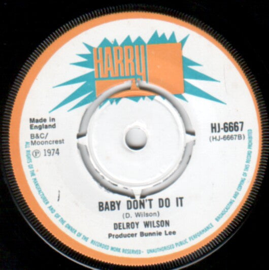 Delroy Wilson : What Happen To The Youth Of Today (7", Single)