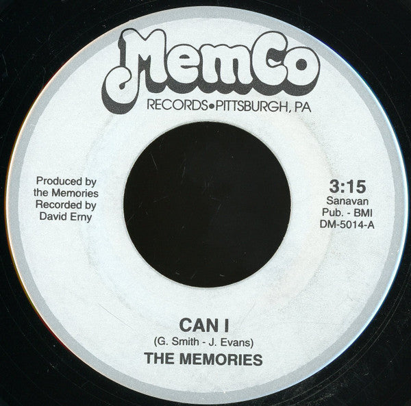 The Memories (8) : Can I / Lovey Dovey (7")