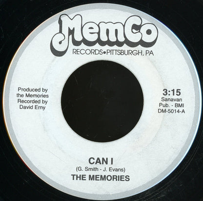 The Memories (8) : Can I / Lovey Dovey (7")