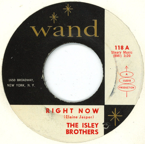 The Isley Brothers : Right Now / The Snake (7")