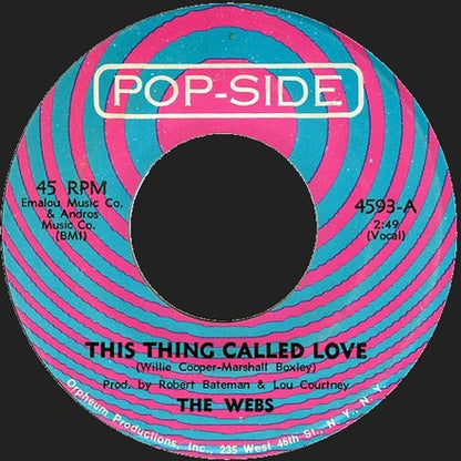The Webs : This Thing Called Love  (7", Single)