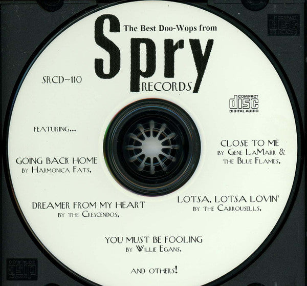Various : The Best Doo-Wops From Spry Records (CDr, Comp)