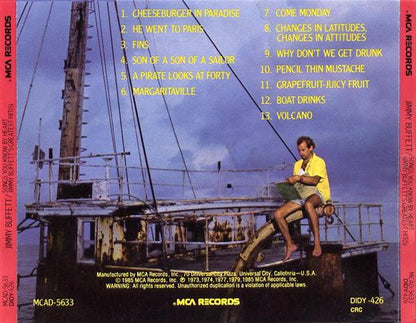 Jimmy Buffett : Songs You Know By Heart (Jimmy Buffett's Greatest Hit(s)) (CD, Comp, Club, RE)