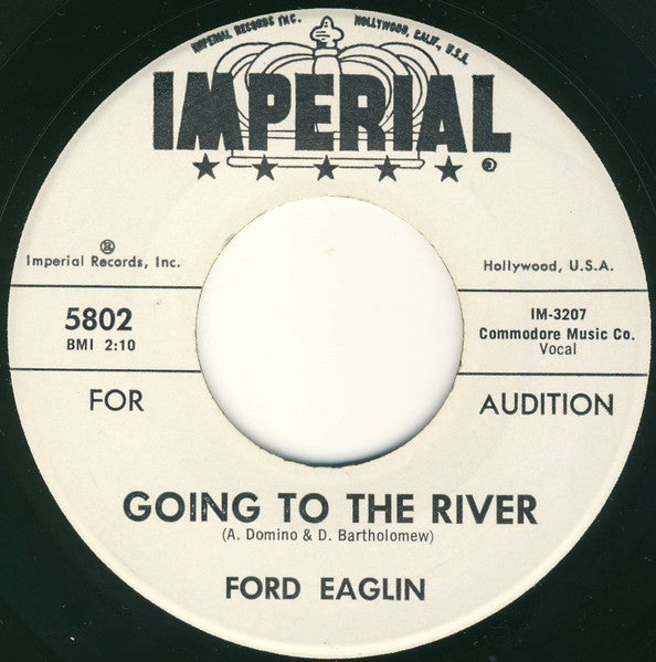 Ford Eaglin : Going To The River (7", Promo)
