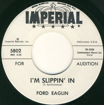 Ford Eaglin : Going To The River (7", Promo)