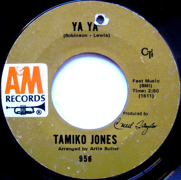 Tamiko Jones : Ya Ya / Goodnight My Love (7", Single)