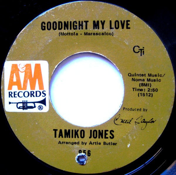 Tamiko Jones : Ya Ya / Goodnight My Love (7", Single)