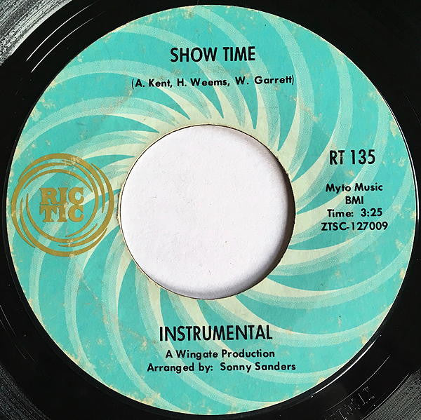 Detroit Emeralds : Show Time (7", Single, Mono, Styrene, Pit)