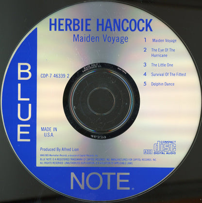 Herbie Hancock : Maiden Voyage (CD, Album, RE, EMI)