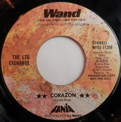 LTG Exchange : Corazon (7", Mono, Promo, Styrene)