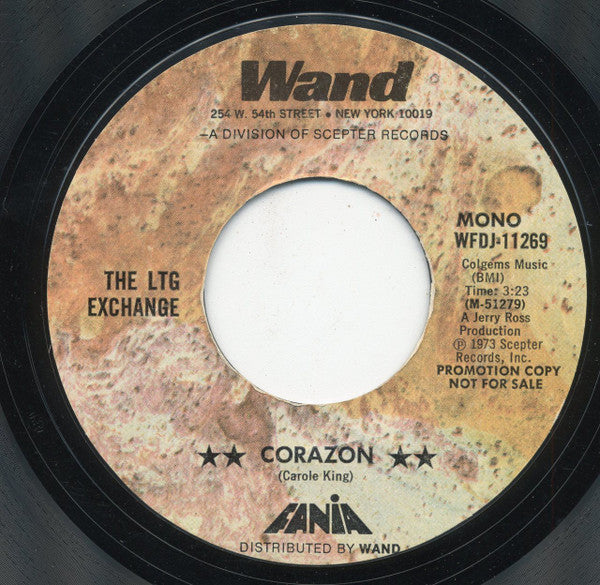 LTG Exchange : Corazon (7", Mono, Promo, Styrene)