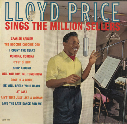 Lloyd Price And His Orchestra : Lloyd Price Sings The Million Sellers (LP, Album, Mono)