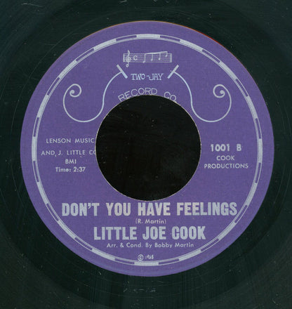 Little Joe Cook : Hold On To Your Money / Don't You Have Feelings (7")