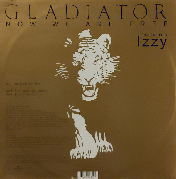 Gladiator (3) Featuring Izzy : Now We Are Free (12")