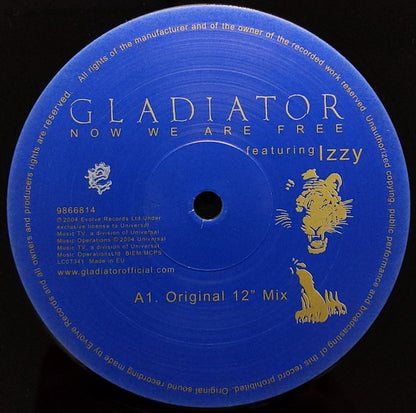 Gladiator (3) Featuring Izzy : Now We Are Free (12")