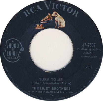 The Isley Brothers : Turn To Me (7")