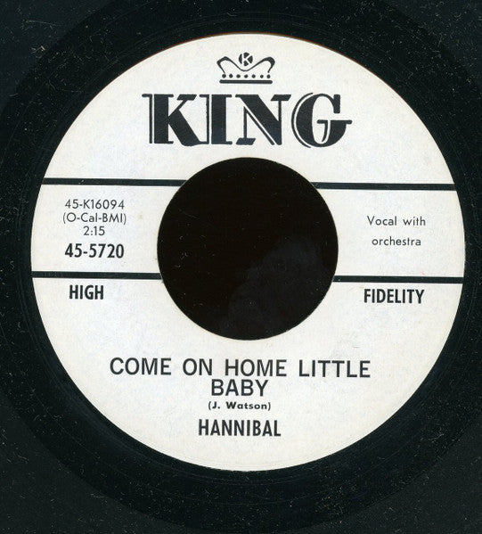 The Mighty Hannibal : Ain't That Love (7", Promo)